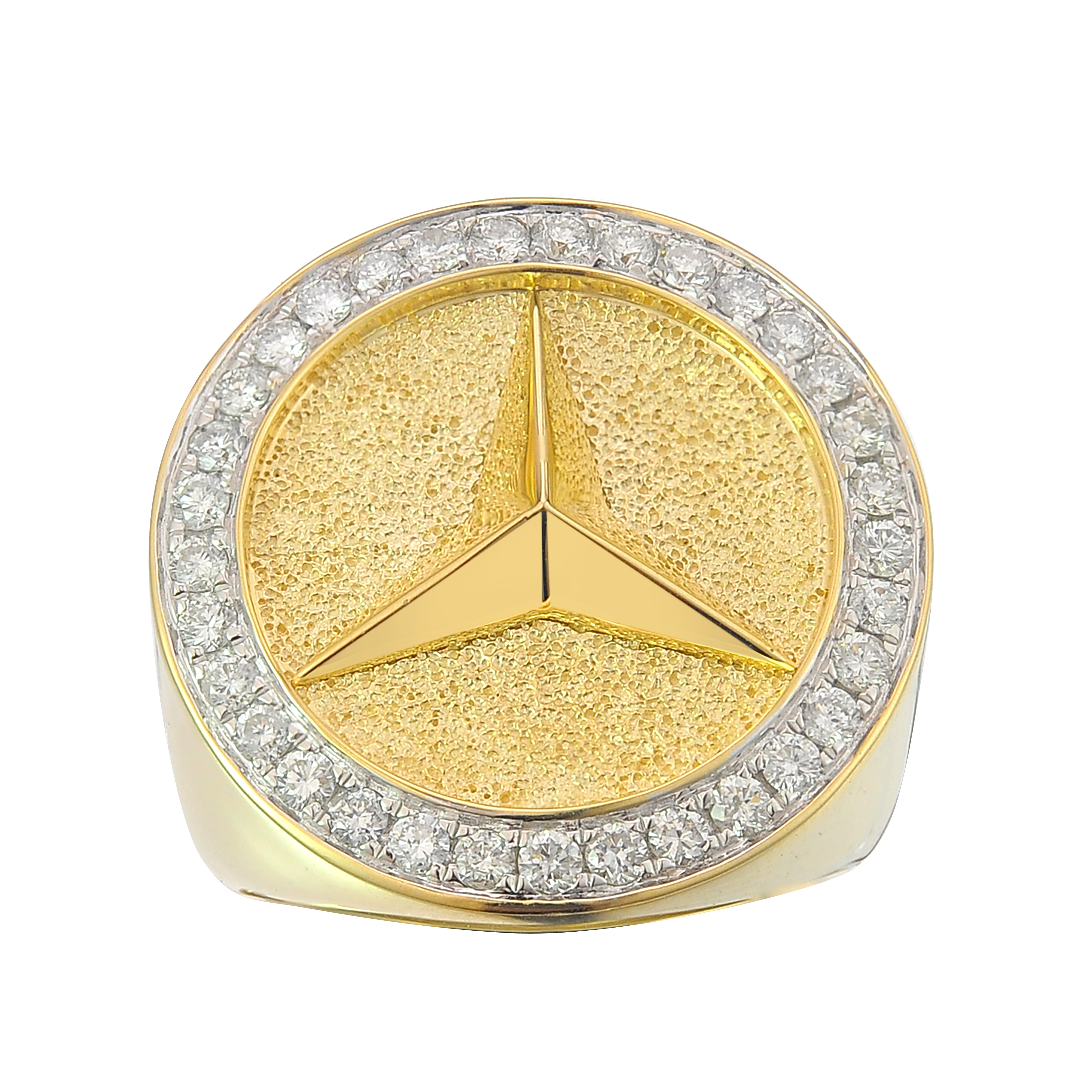 Benz on sale ring gold